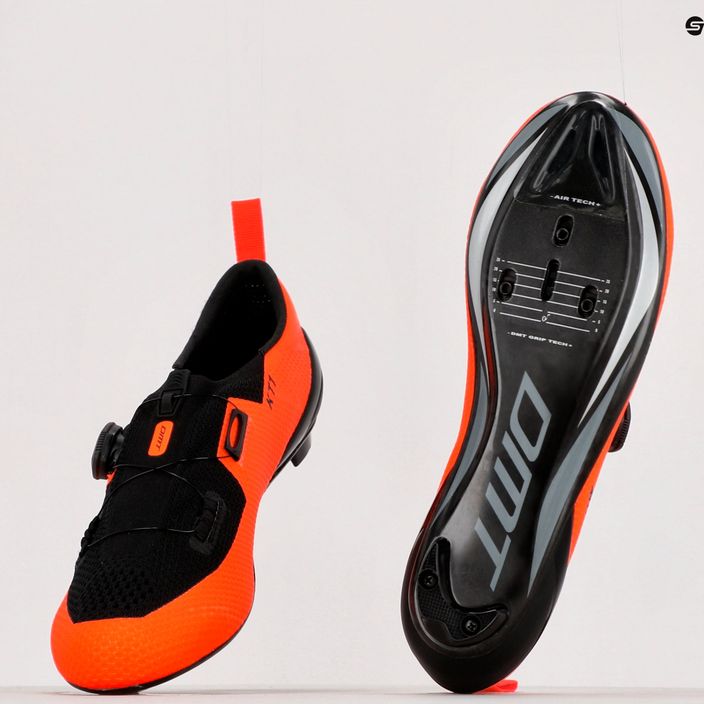 Cyklistická obuv DMT KT1 oranžovo-čierna M1DMT2KT1 17