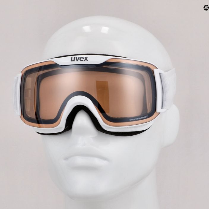 Dámske lyžiarske okuliare UVEX Downhill 2000 S V white 55/0/448/10 7