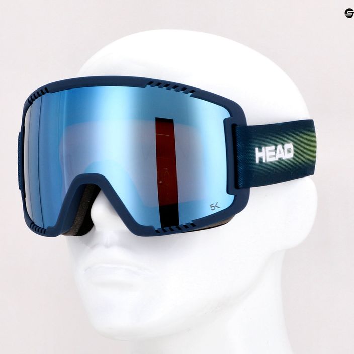 Lyžiarske okuliare HEAD Contex Pro 5K EL S3 modré 392622 10