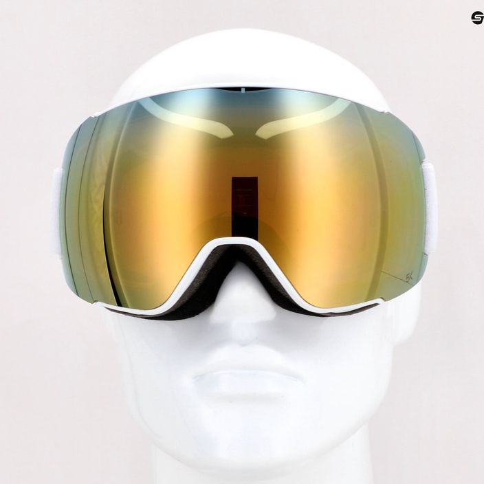 Lyžiarske okuliare HEAD Magnify 5K Gold Wcr + náhradné sklá S2/S1 gold 390831 11