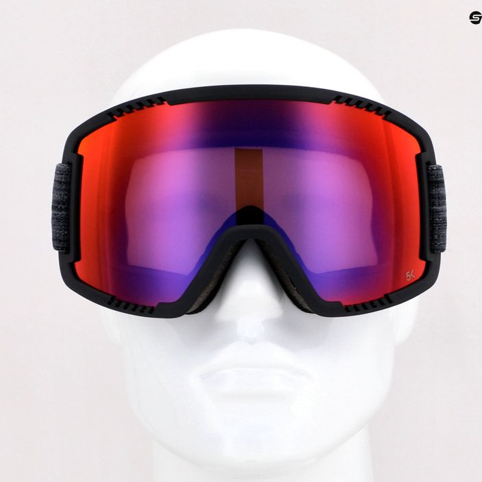 Lyžiarske okuliare HEAD Contex Pro 5K EL S2 red/purple 392611 10