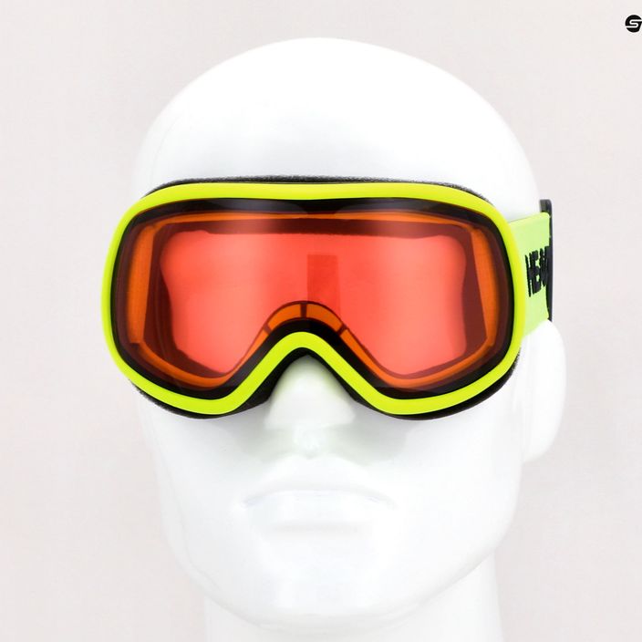 Detské lyžiarske okuliare HEAD Ninja žlté 395420 9