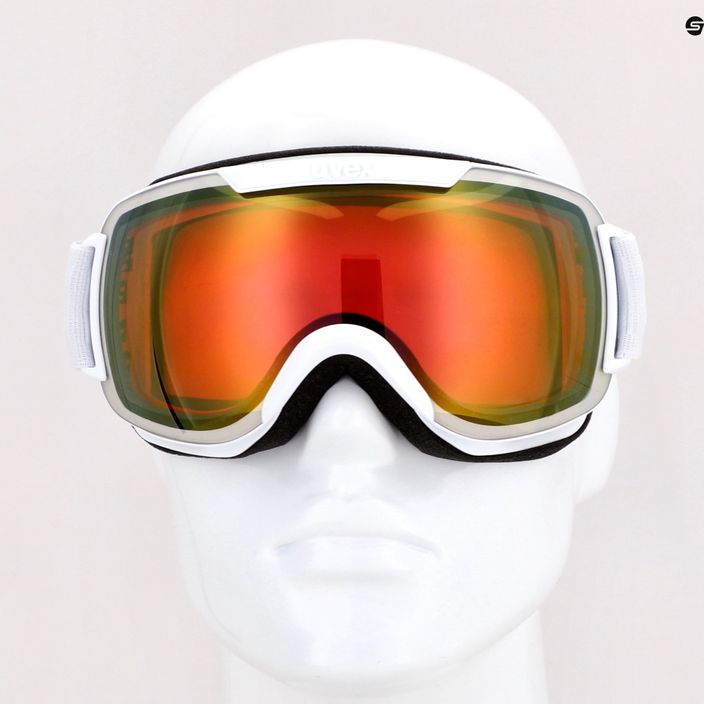 Dámske lyžiarske okuliare UVEX Downhill 2000 FM white 55/0/115/12 8