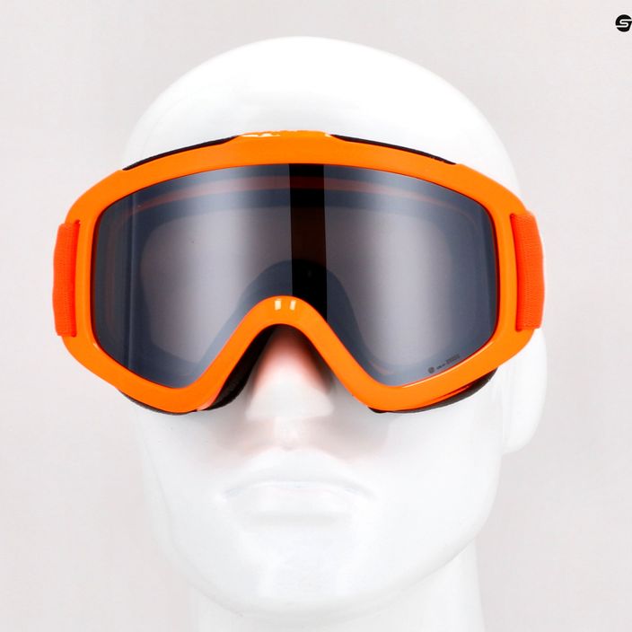 Detské lyžiarske okuliare POC POCito Iris fluorescent orange/clarity pocito 11