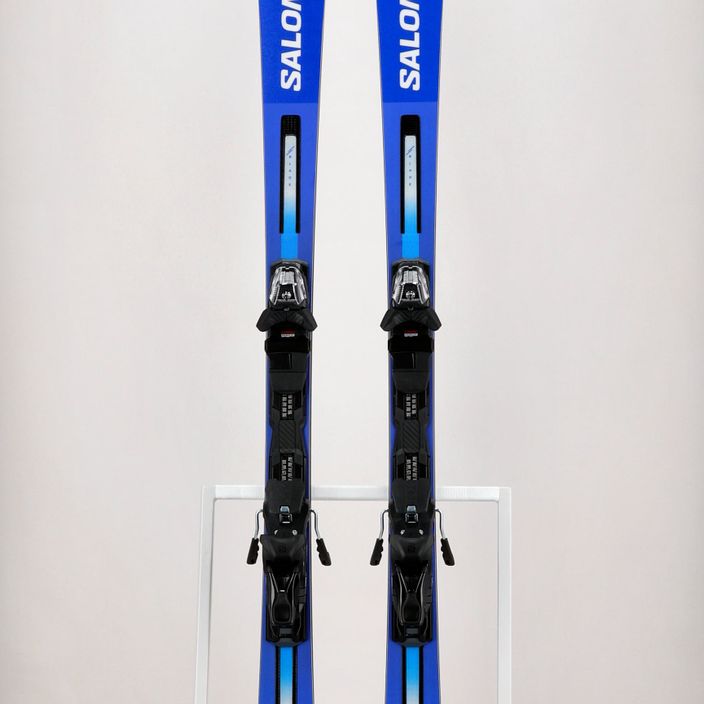 Salomon S Race SL 1 + M12 GW zjazdové lyže modro-biele L47382 16