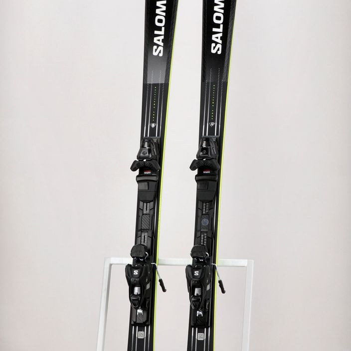 Zjazdové lyže Salomon S Max 8 + M1 čierno-biele L47558 16