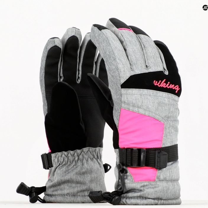 Dámske lyžiarske rukavice Viking Ronda Ski pink 113 20 5473 46 9