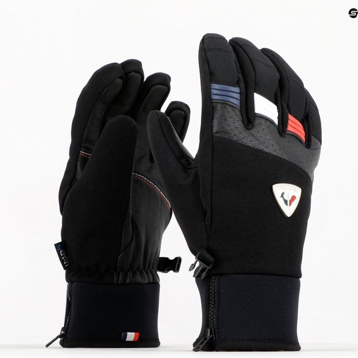 Pánske lyžiarske rukavice Rossignol Strato Impr black 9
