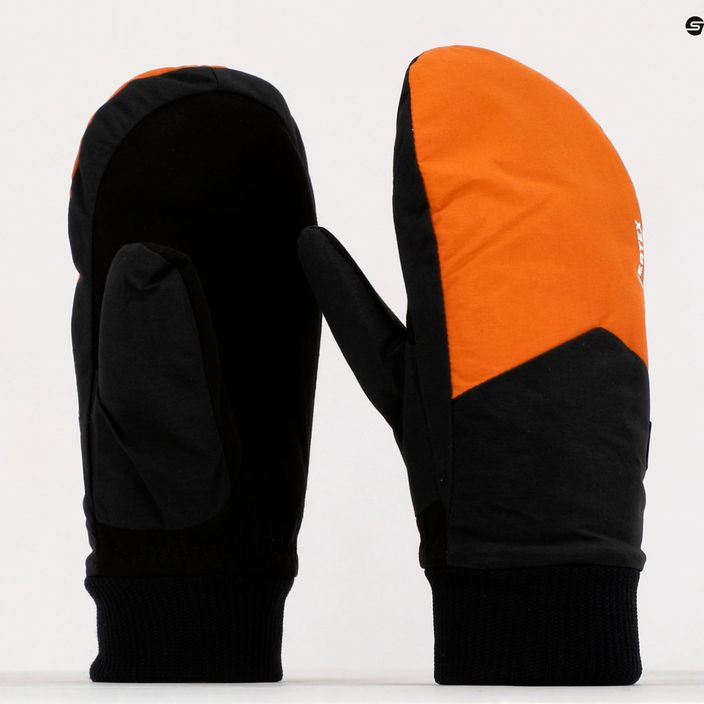 Salewa detské trekingové rukavice Ptx/Twr black/orange 00-0000028518 9
