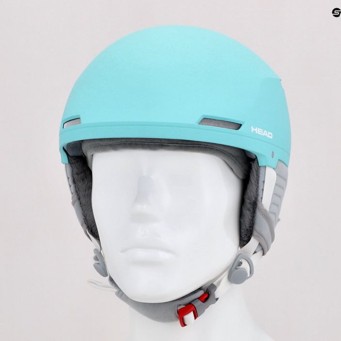 Dámska lyžiarska prilba HEAD Compact Pro W modrá 326411 9