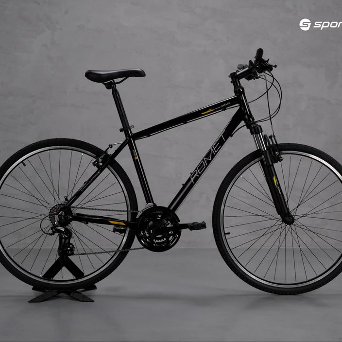 Fitness bicykel Romet Orkan M black-gold 17