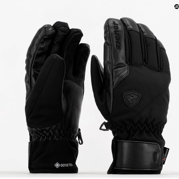 Pánske lyžiarske rukavice ZIENER Genio Gtx Pr black 801075.12 6