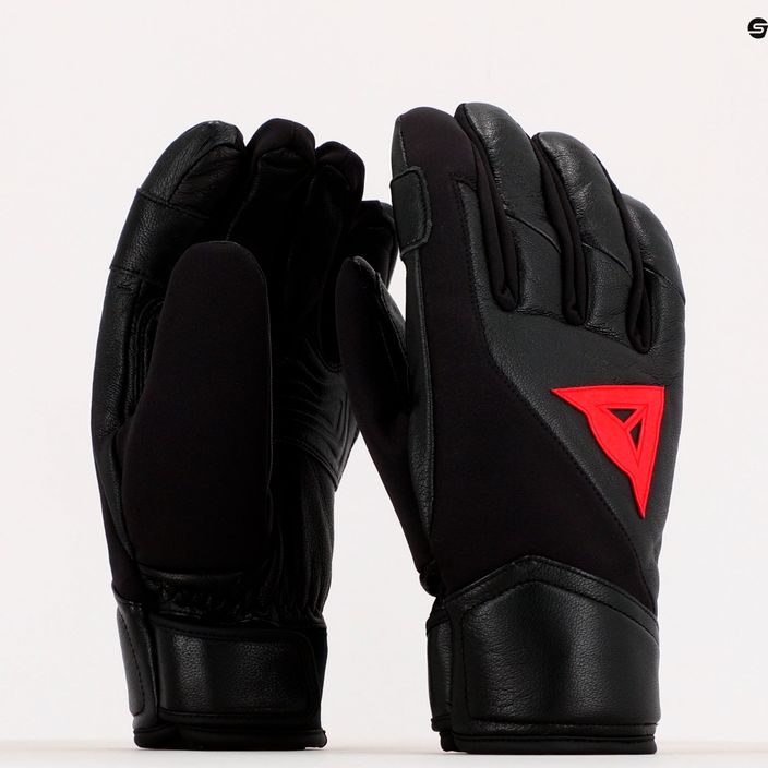 Pánske lyžiarske rukavice Dainese Hp Sport black/red 13
