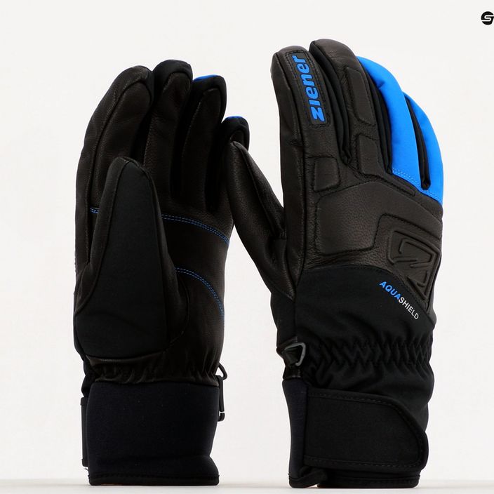 Pánske lyžiarske rukavice ZIENER Glyxus As black 801040.798 6