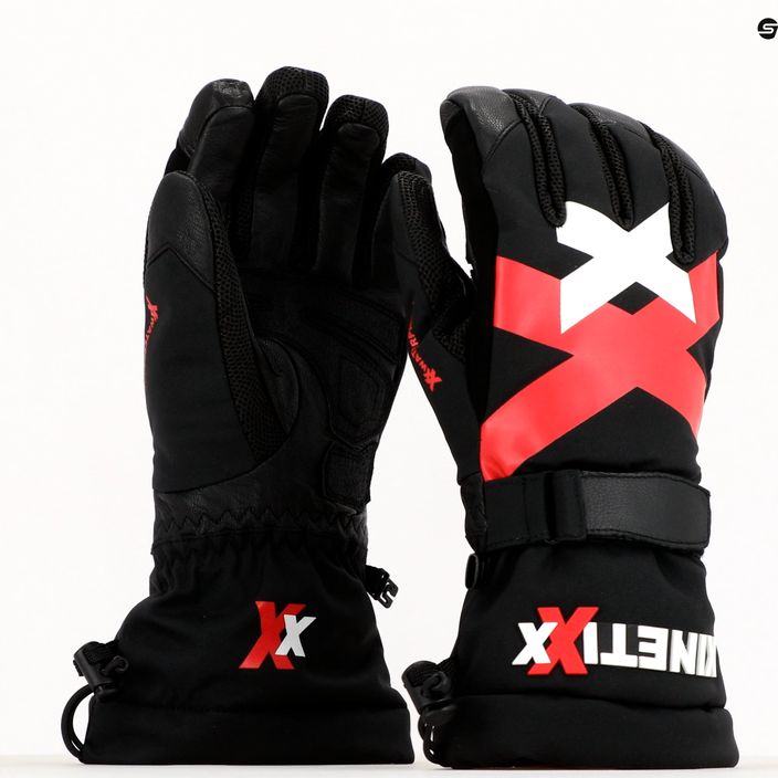 KinetiXx Cadoc lyžiarske rukavice čierne 7018515 01 6