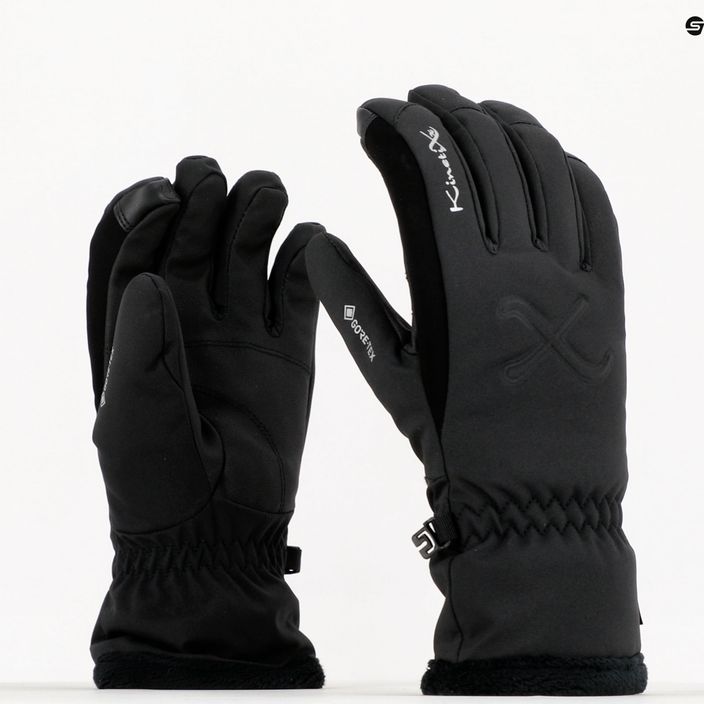 Dámske lyžiarske rukavice KinetiXx Ada Ski Alpin GTX black 7019-110-01 7