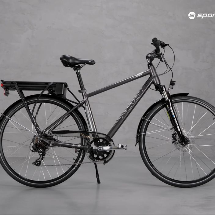 Romet Wagant RM 1 elektrický bicykel sivý R22B-ELE-28-19-P-669 21