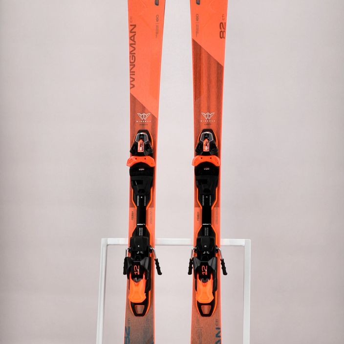 Zjazdové lyže Elan Wingman 82 CTI Fusion + EMX 12 orange ABBHBT21 12