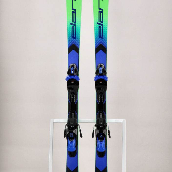 Zjazdové lyže Elan Ace SCX Fusion + EMX 12 green-blue AAJHRC21 14