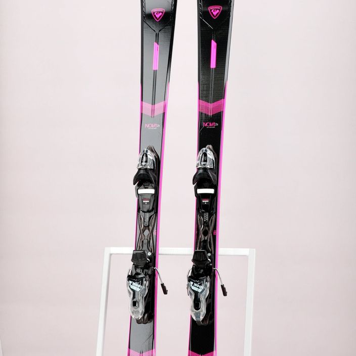 Dámske zjazdové lyže Rossignol Nova 2S + Xpress W 10 GW black/pink 12