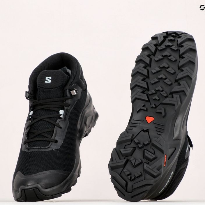 Pánske trekingové topánky Salomon X Reveal Chukka CSWP 2 čierne L417629 20