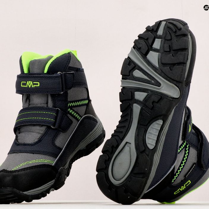 CMP detské trekové topánky Pyry Snowboots sivé 38Q4514 19