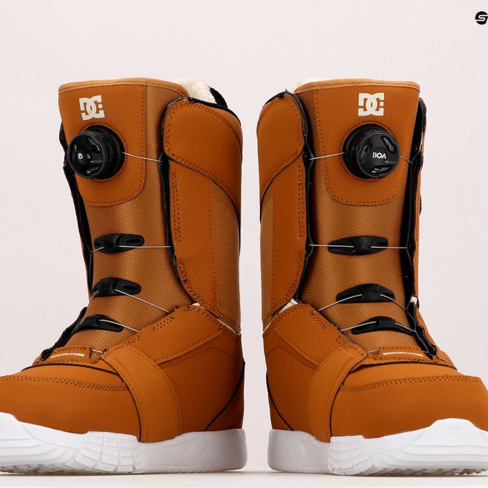 Dámske topánky na snowboard DC Lotus choco brown/off white 14