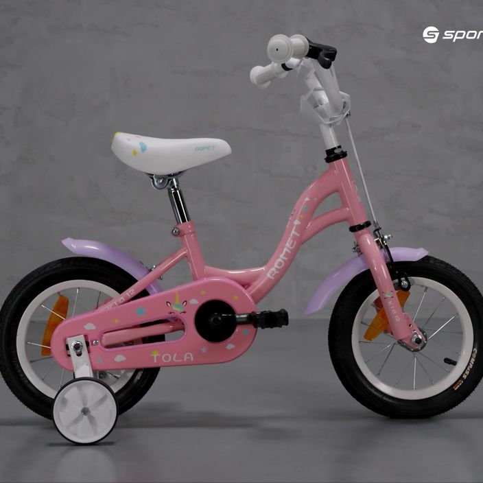 Detský bicykel Romet Tola 12 ružový 2216633 7