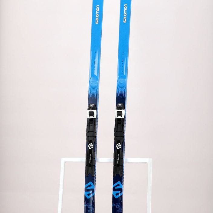 Dámske bežecké lyže Salomon Snowscape 7 Vitane + Prolink Auto blue L49352PMS 17