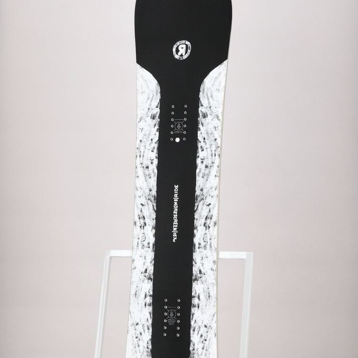 Snowboard RIDE Smokescreen čierno-biely 12G24 12