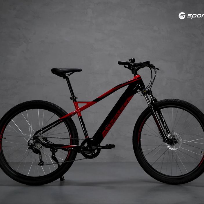 Lovelec Alkor 15Ah čierny/červený elektrický bicykel B400239 27