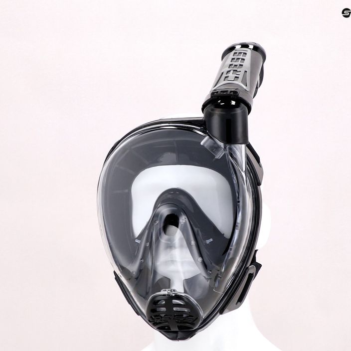 Cressi Duke Dry celotvárová maska na šnorchlovanie čierna XDT005050 10