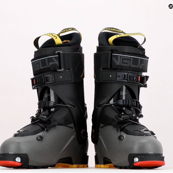 Pánske lyžiarske topánky La Sportiva Vanguard šedo-žlté 89D91 18