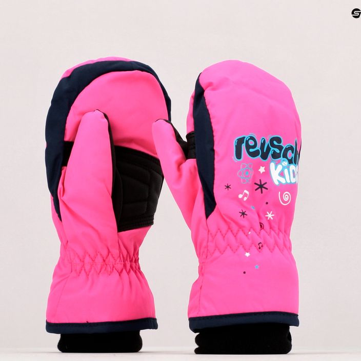 Detské snowboardové rukavice Reusch Mitten pink 48/85/405/350 7