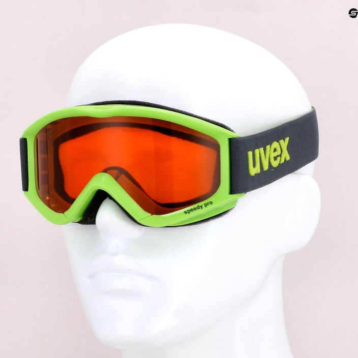 Lyžiarske okuliare UVEX Speedy Pro green 55/3/819/70 7