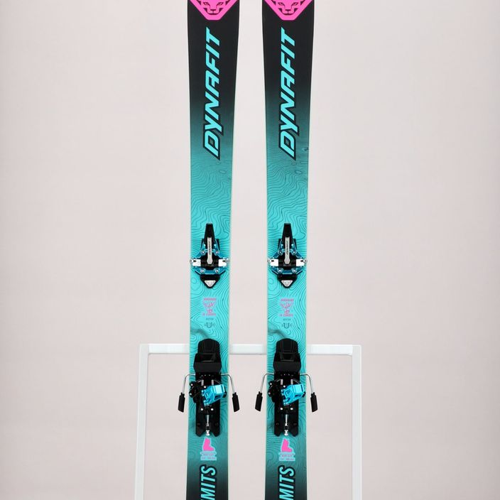 Dámske lyže DYNAFIT Seven Summits W + Ski Set blue-pink 08-0000048495 13