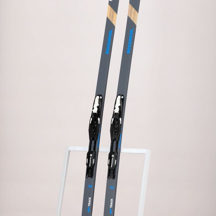 Pánske bežecké lyže Rossignol Evo OT 60 POS + Control SI grey/blue 12