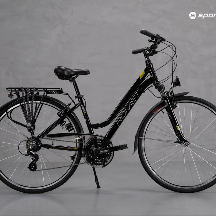 Dámsky trekingový bicykel Romet Gazela black-yellow R23A-TRE-28-19-2869A 15