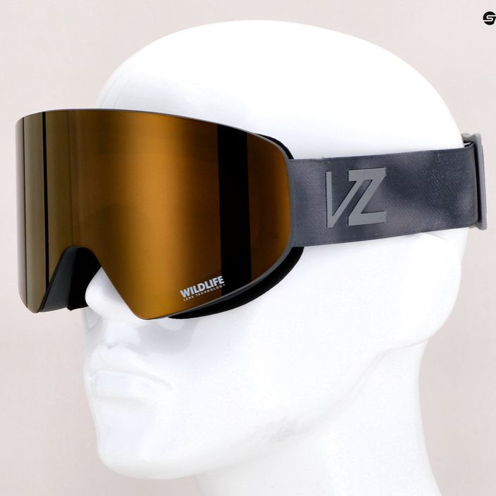 VonZipper Encore sivé okuliare na snowboard AZYTG00114 9