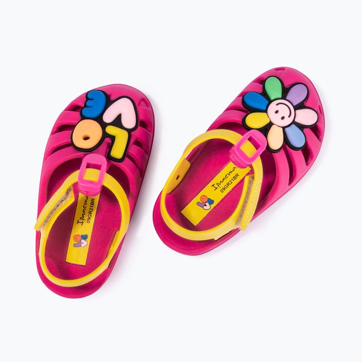 Detské sandále Ipanema Summer IX pink/yellow 11
