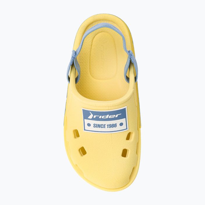 RIDER Drip Babuch Ki detské sandále žlto-modré 6