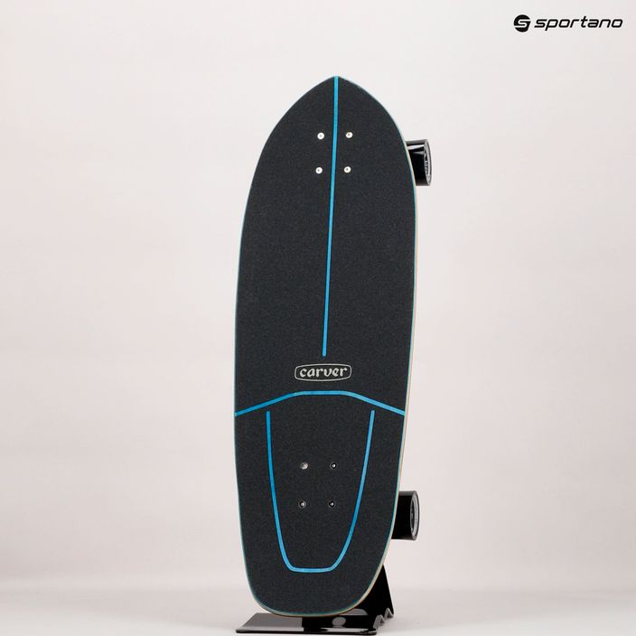 Skateboard surfskate Carver C7 Raw 31" JOB Blue Tiger 222 Complete modro-ružový C1131114 15