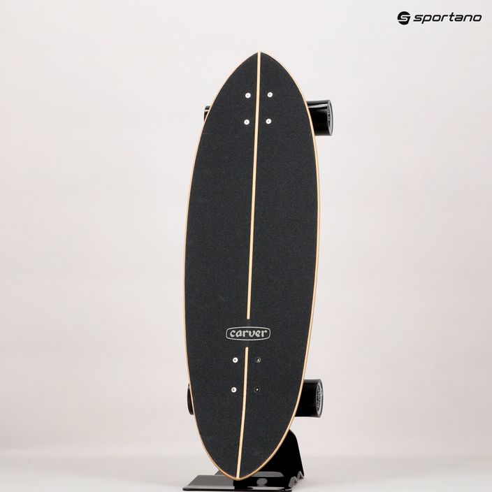 Skateboard surfskate Carver C7 Raw 31.75" CI Black Beauty 219 Complete bielo-čierny C113112 11