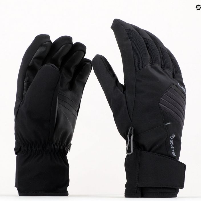 Lyžiarske rukavice LEKI Spox GTX black 650808301080 10