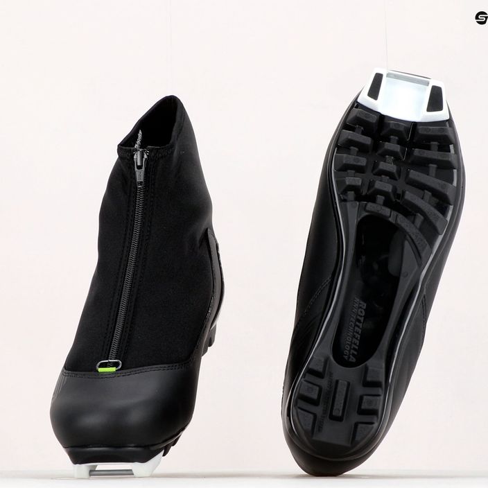 Pánske topánky na bežecké lyžovanie Alpina T 10 black/green 13