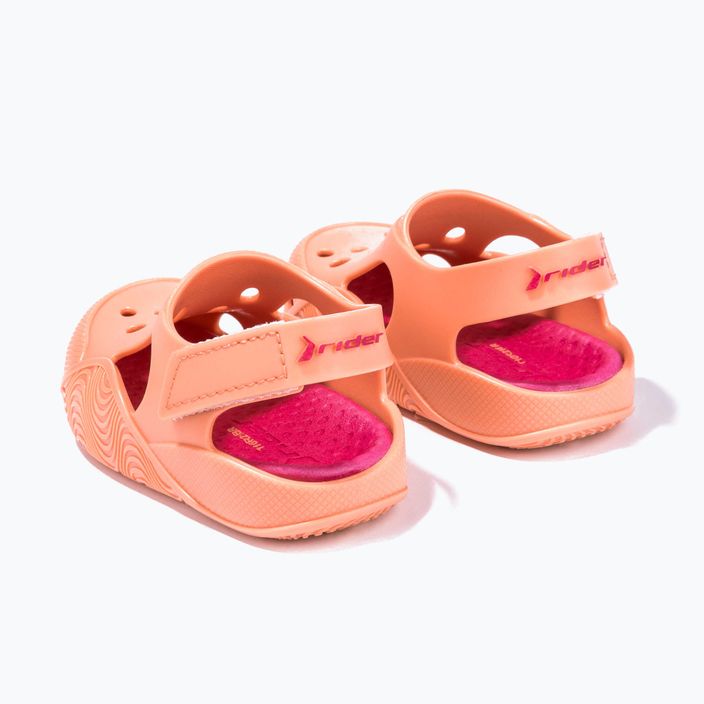 RIDER Comfy Baby oranžové/ružové sandále 11