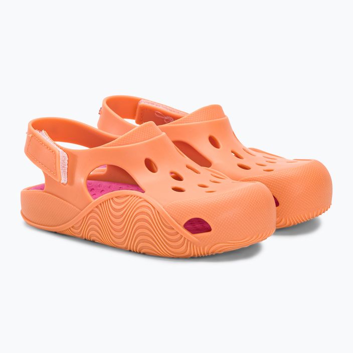 RIDER Comfy Baby oranžové/ružové sandále 4