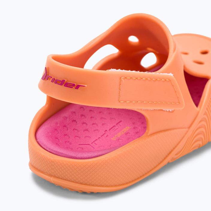 RIDER Comfy Baby oranžové/ružové sandále 8