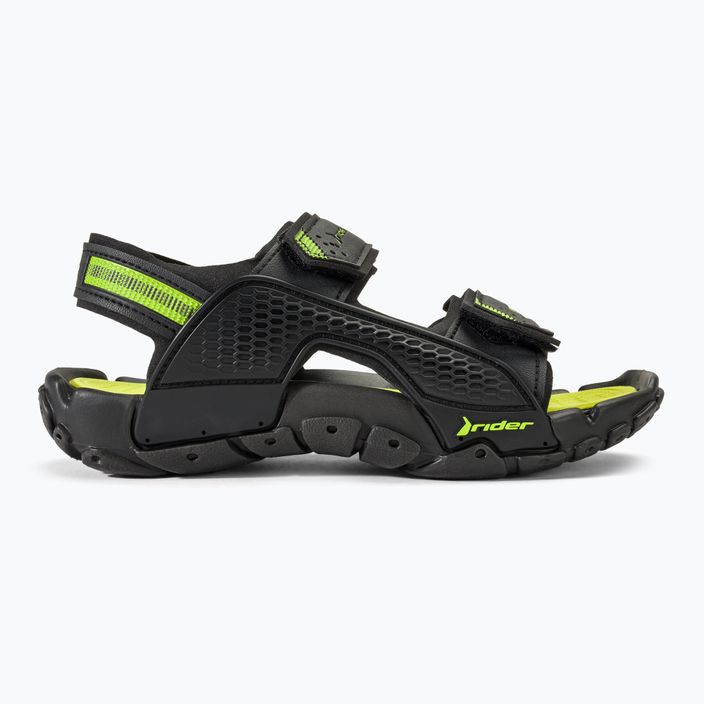 Detské sandále RIDER Tender XII black/green 2