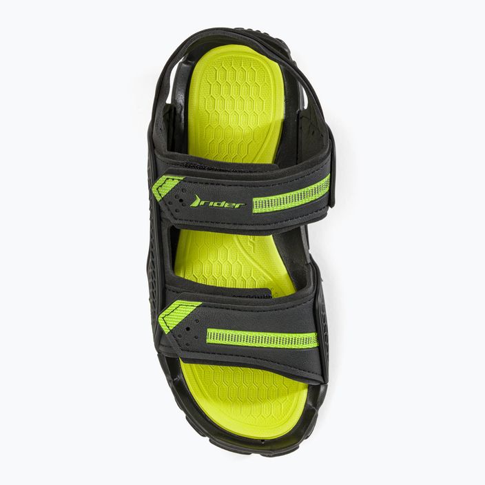 Detské sandále RIDER Tender XII black/green 5